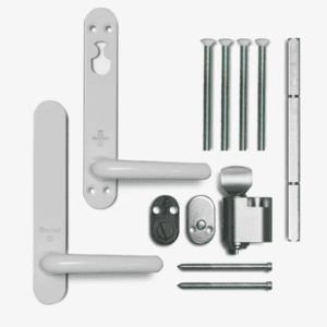 Beslagsett NorDan Balkongdør HVIT