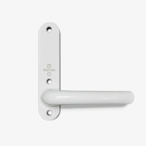 Hoppe vrider 0730/300 KL, tett, utvendig HVIT