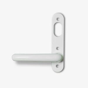 Hoppe vrider 0730/300 KL, for sylinder, innvendig/utvendig HVIT