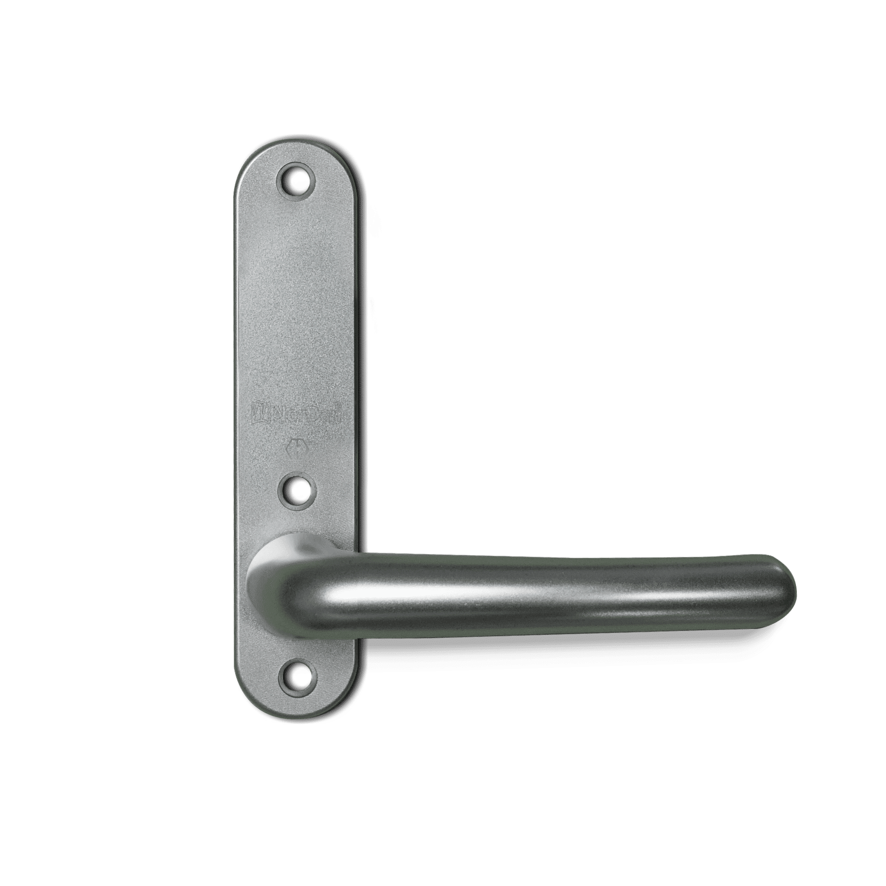 Hoppe vrider 0730/350 KL, tett, utvendig SØLV