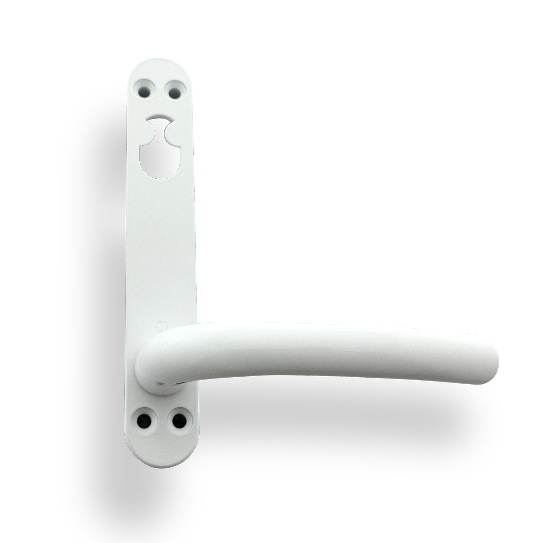 Innvendig vrider med syliderhull (Rokokko) HVIT