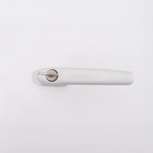 Vrider, fullt låsbar, rett grep, HVIT